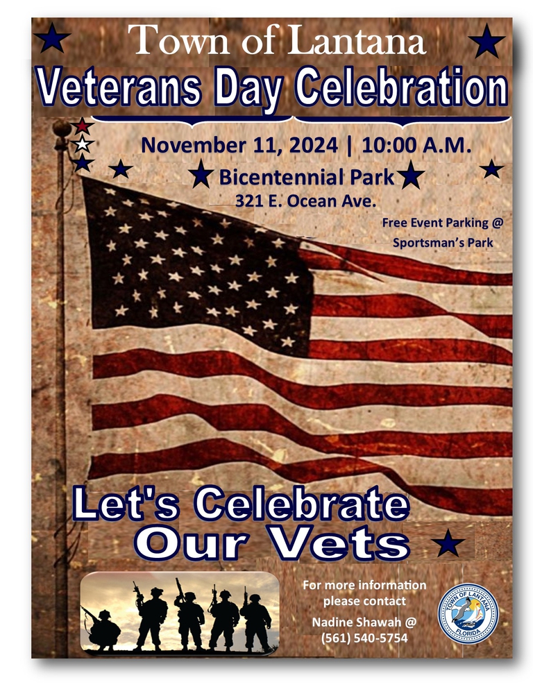 Veterans Day flier 11/11/24